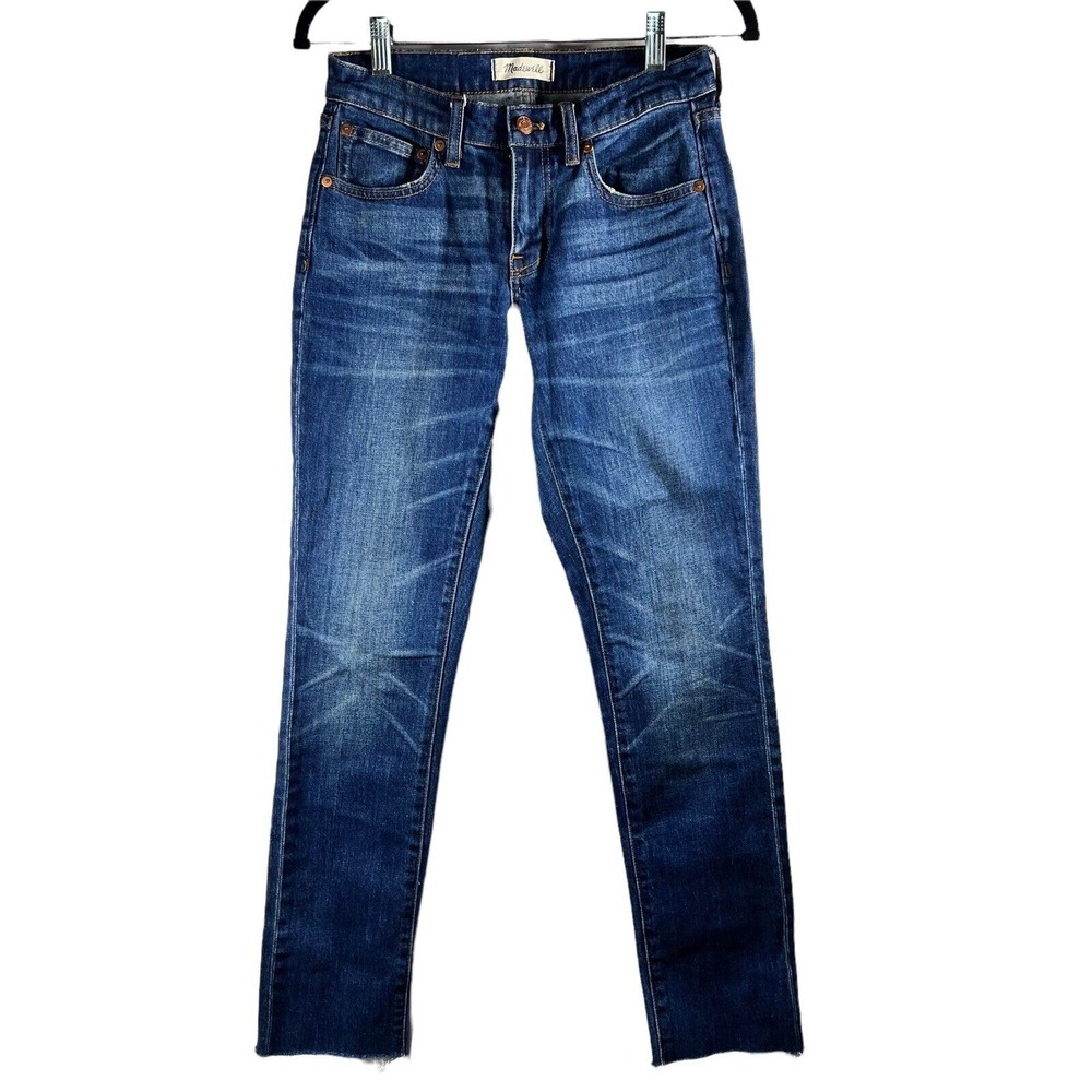 Madewell Jean women's size 2The High-Rise Slim Boy jean Jeans Raw Hem High Rise